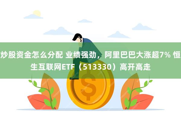 炒股资金怎么分配 业绩强劲，阿里巴巴大涨超7% 恒生互联网ETF（513330）高开高走