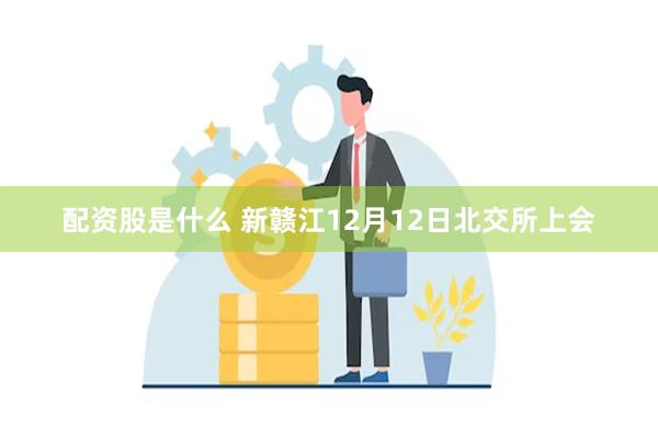 配资股是什么 新赣江12月12日北交所上会