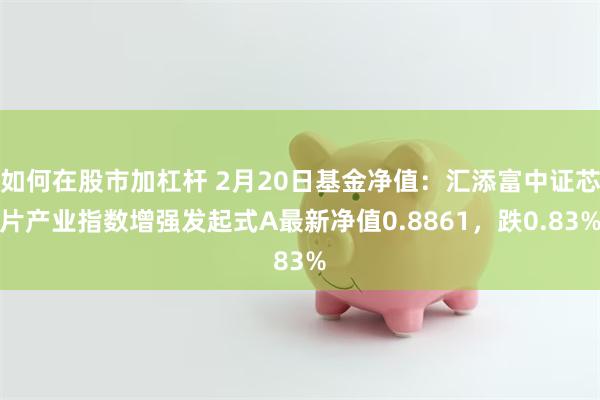 如何在股市加杠杆 2月20日基金净值：汇添富中证芯片产业指数增强发起式A最新净值0.8861，跌0.83%